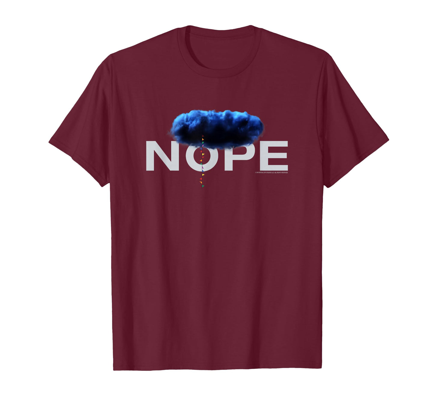 NOPE Blue Cloud Logo T-Shirt