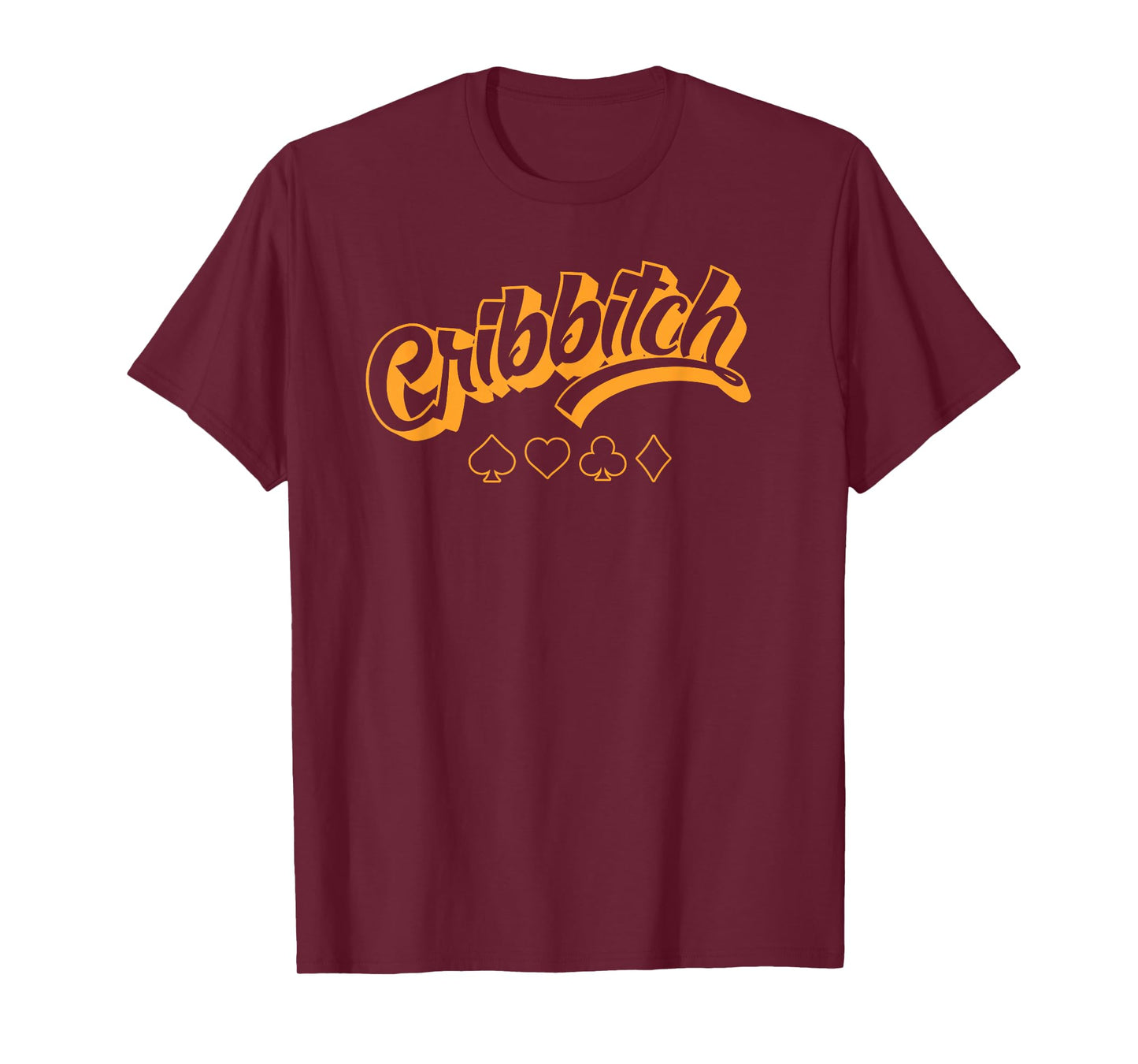 Funny Cribbitch Cribbage Queen T-Shirt