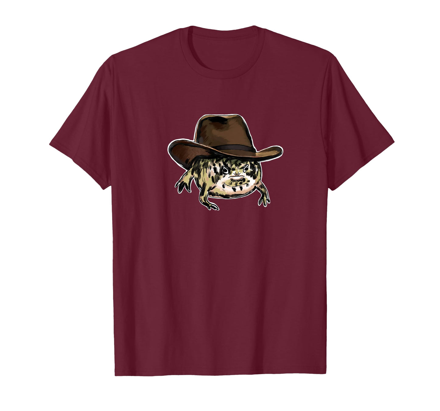 Funny Mashup Between Desert Rain Frog and Howdy Memes T-Shirt