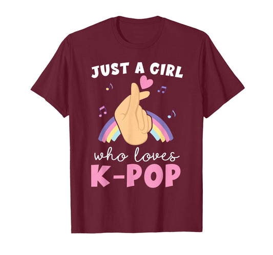 Just A Girl Who Loves K-Pop T-Shirt