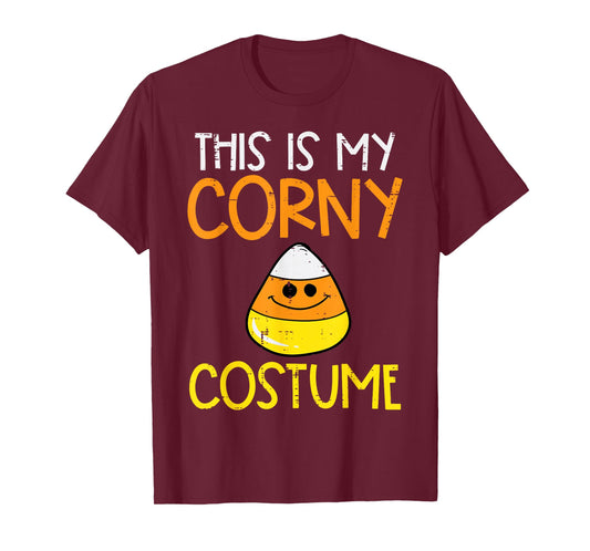 Halloween This My Corny Costume Candy Corn Kids Men Women T-Shirt