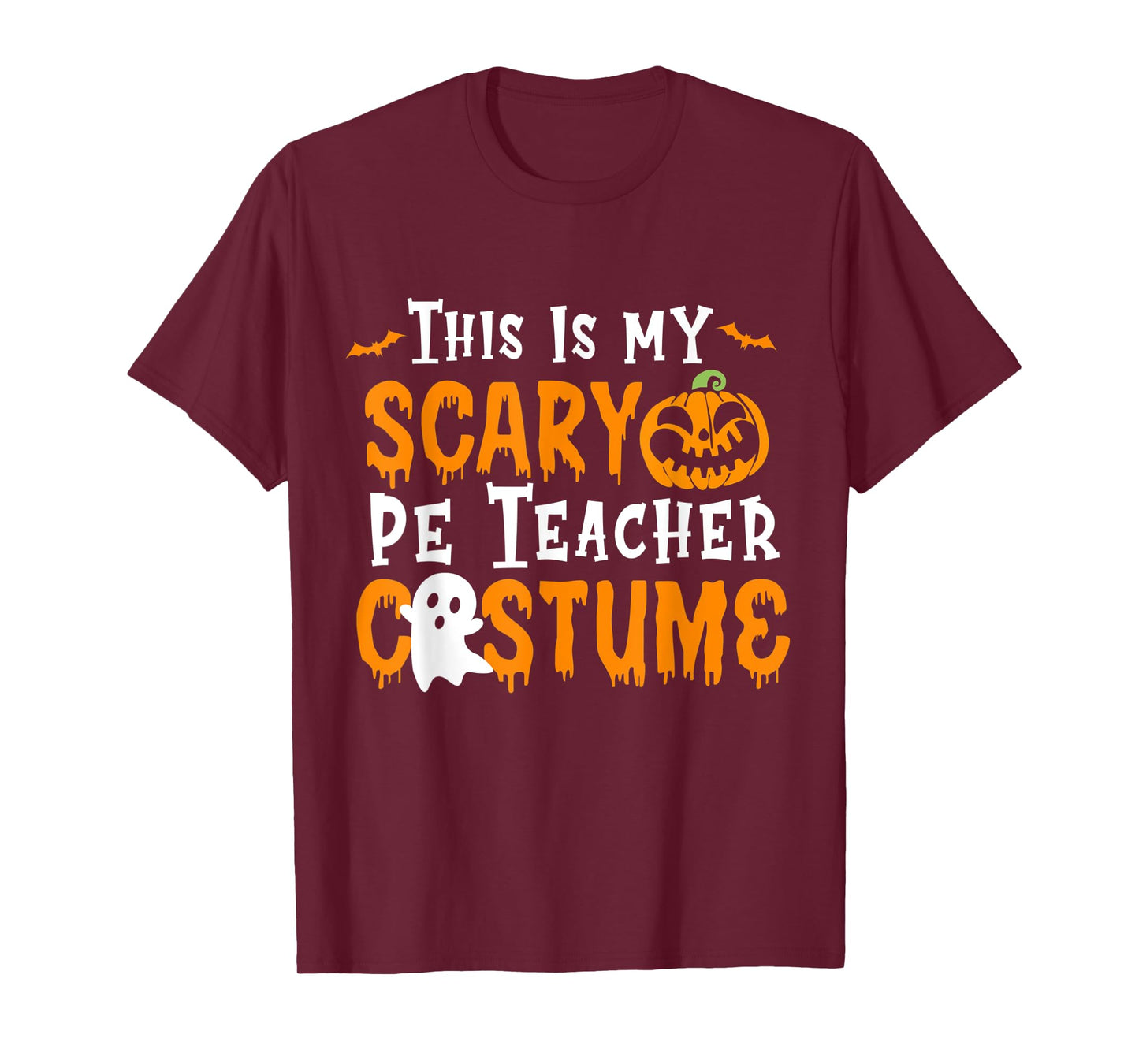 This Is My Scary PE Teacher Costume Halloween T-Shirt