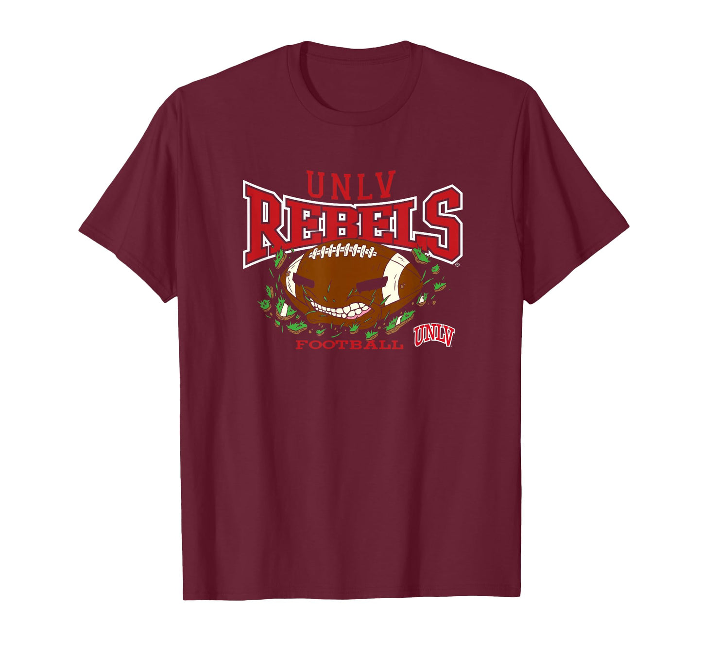 UNLV Rebels Football Bite Black Officially Licensed T-Shirt
