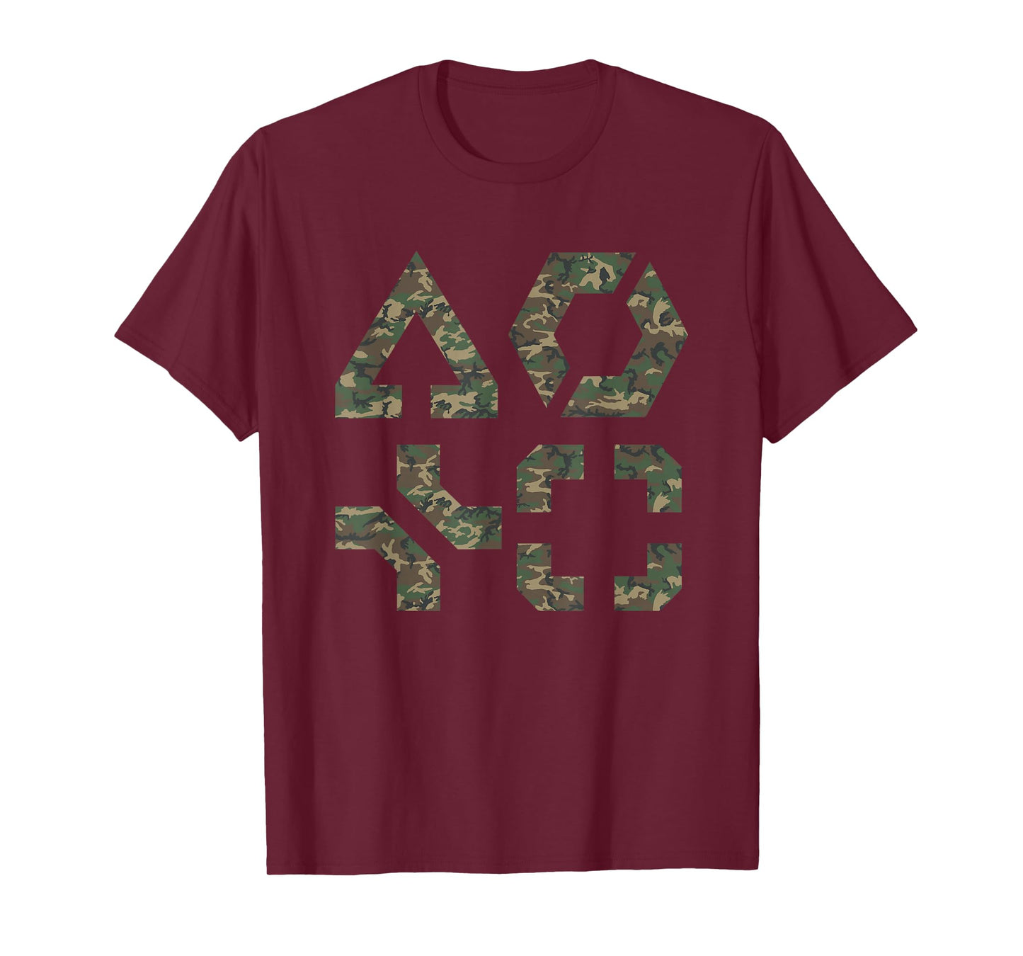 Battlefield Class Woodland Army Camo Symbol Game Design BF6 T-Shirt