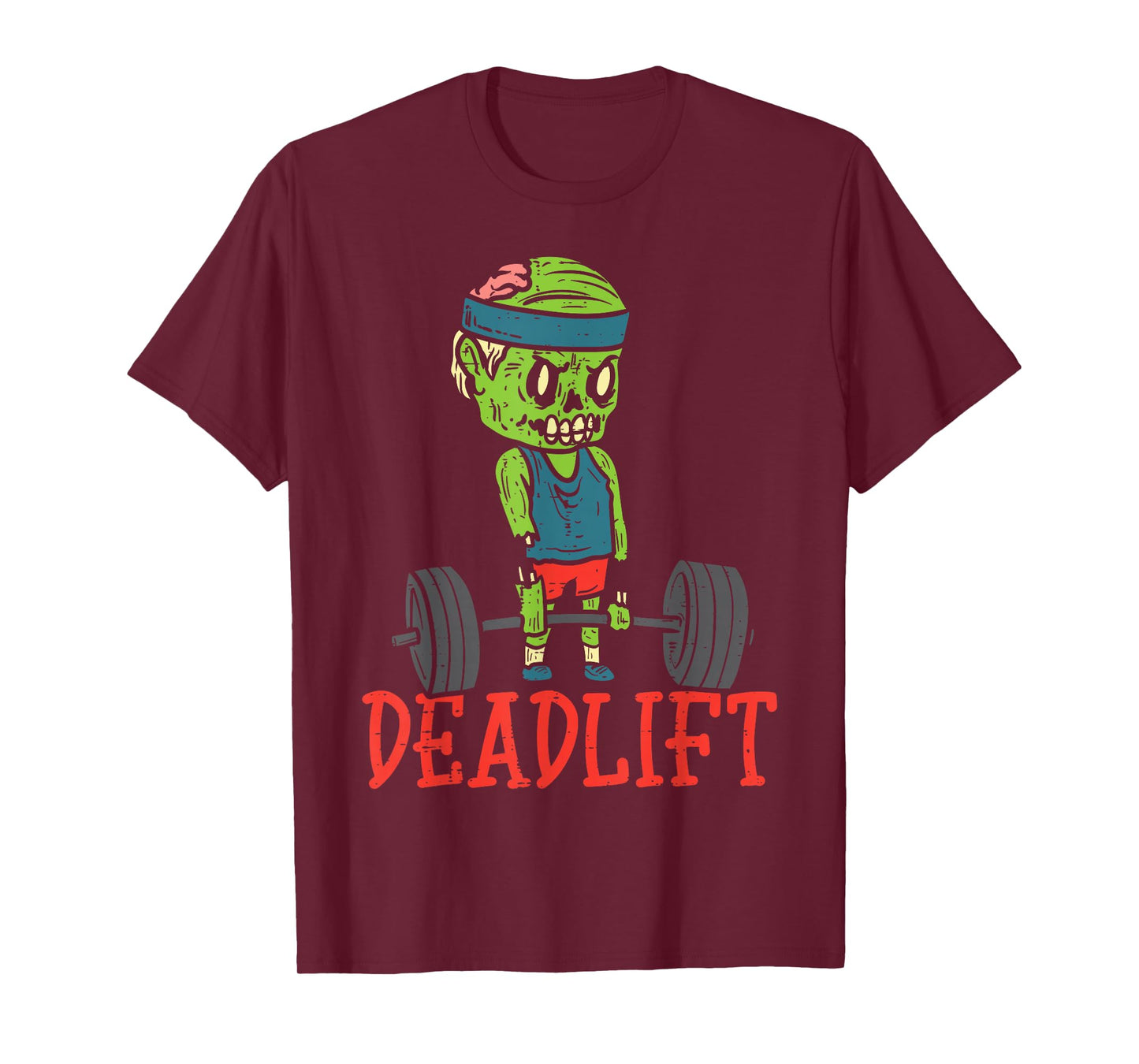 Zombie Deadlift Funny Gym Halloween Workout Fitness Men PT T-Shirt
