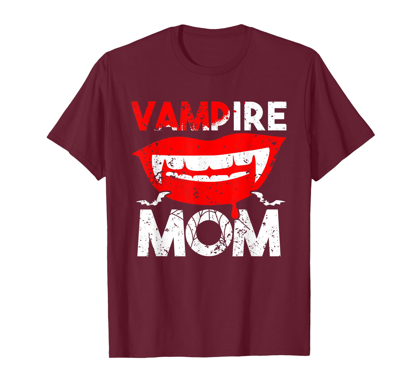 Vampire Mom Scary Halloween Mother Halloween Family Party T-Shirt