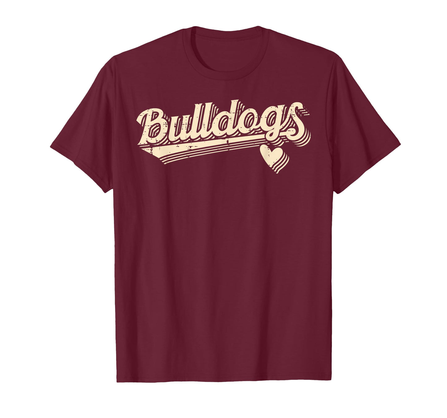 Bulldog Girls Youth Teen Kids Men Women Boys T-Shirt