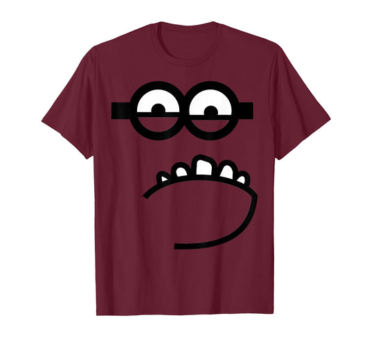 Despicable Me Minions Evil Minion Face Graphic T-Shirt T-Shirt