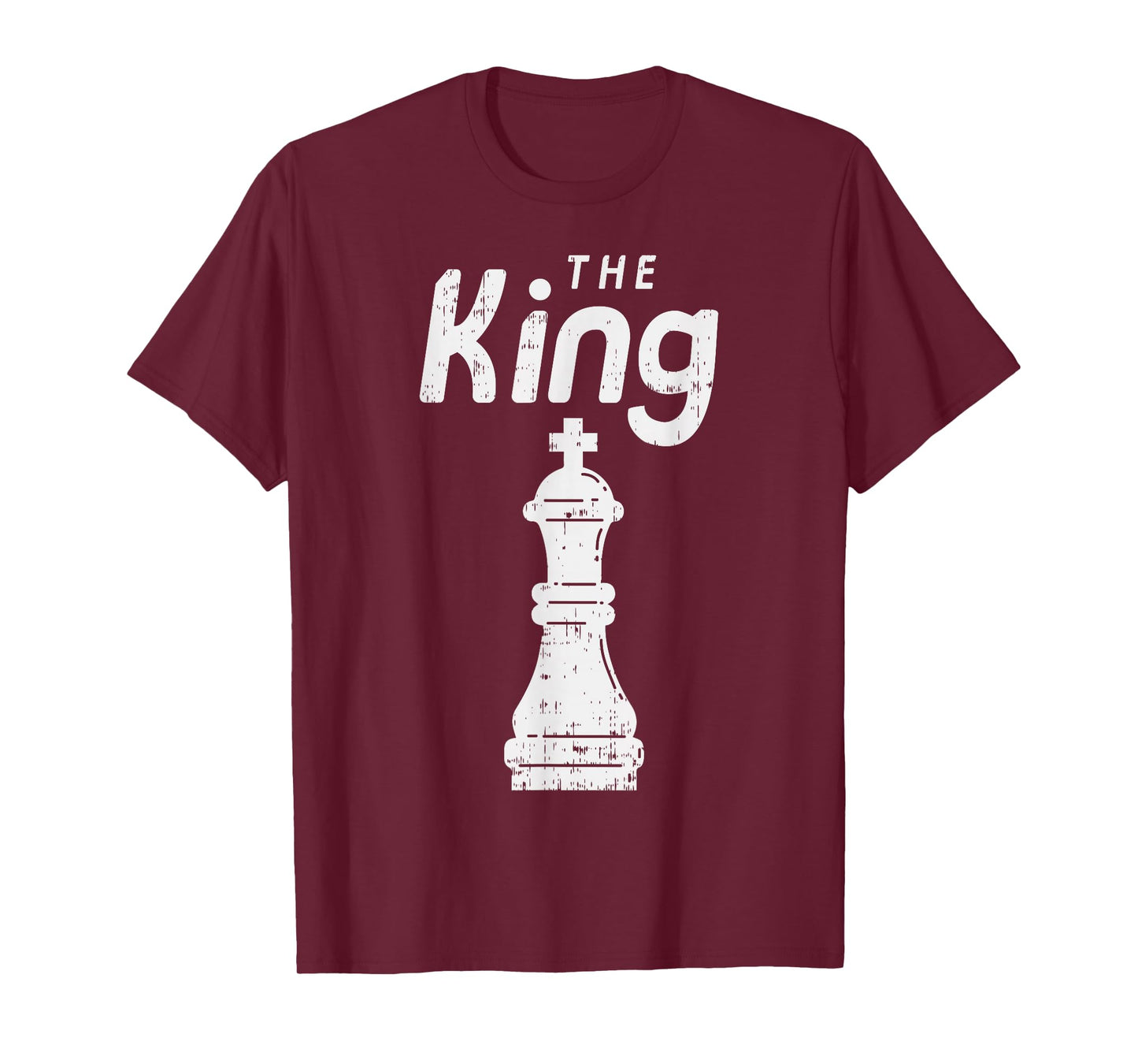 Chess Piece The King Shirt Halloween Matching Costume T-Shirt