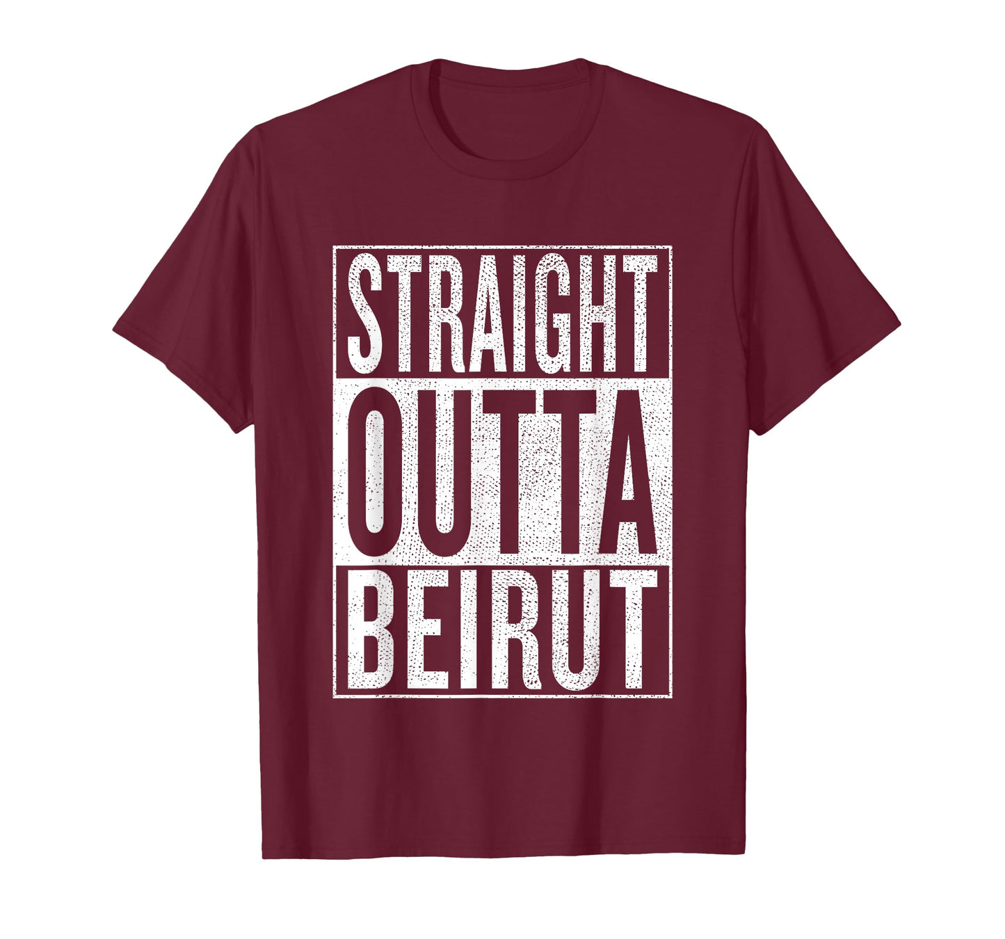 Straight Outta Beirut Great Travel & Gift Idea T-Shirt T-Shirt