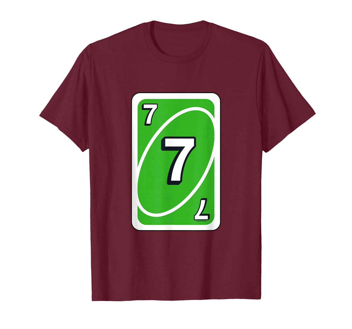 UNO Halloween Green 7" Card T-Shirt