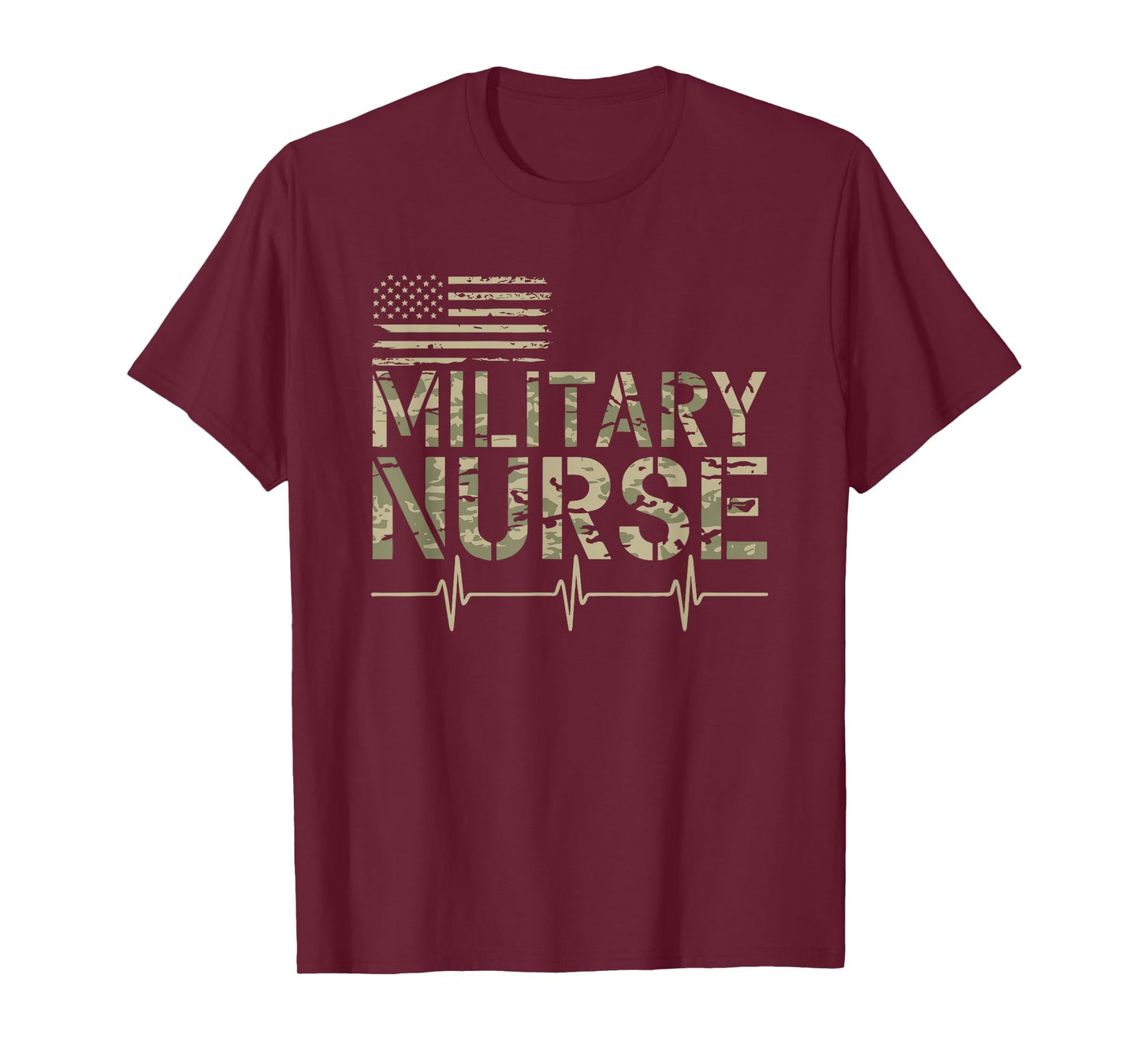 Military Nurse, American Veteran VA Nursing Corp T-Shirt