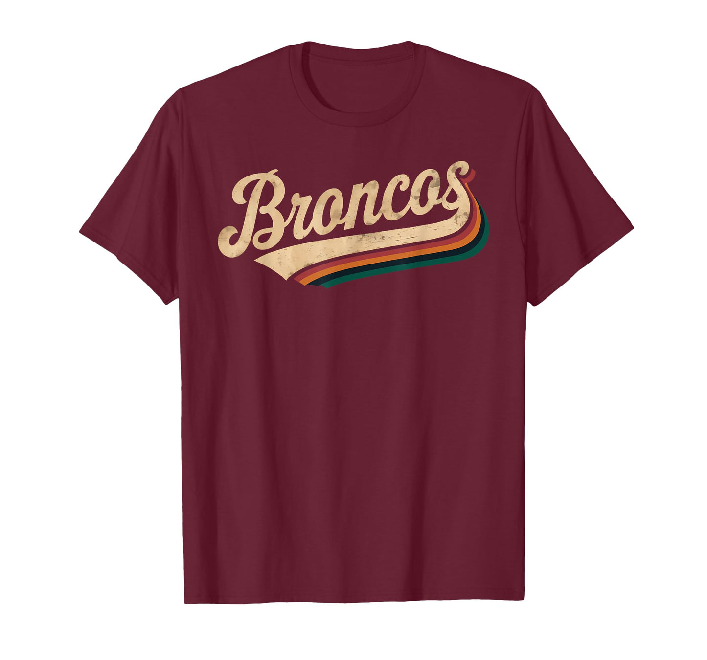 Retro Broncos Name Vintage Classic Gift for Men Women Kids T-Shirt
