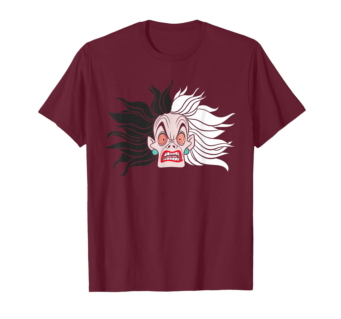 Disney Villains Crazy Cruella De Vil T-Shirt