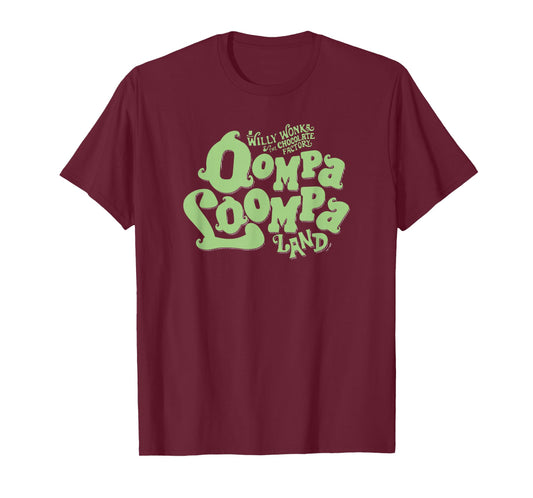 Willy Wonka And The Chocolate Factory Oompa Loompa Land T-Shirt