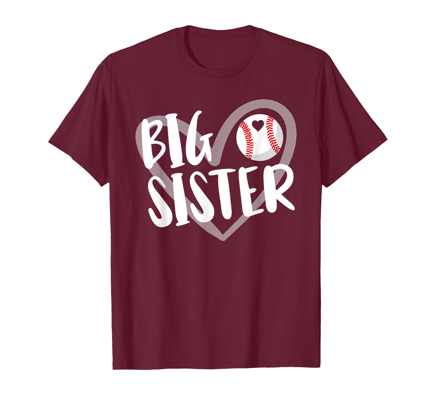 Baseball Big Sister T-Shirt