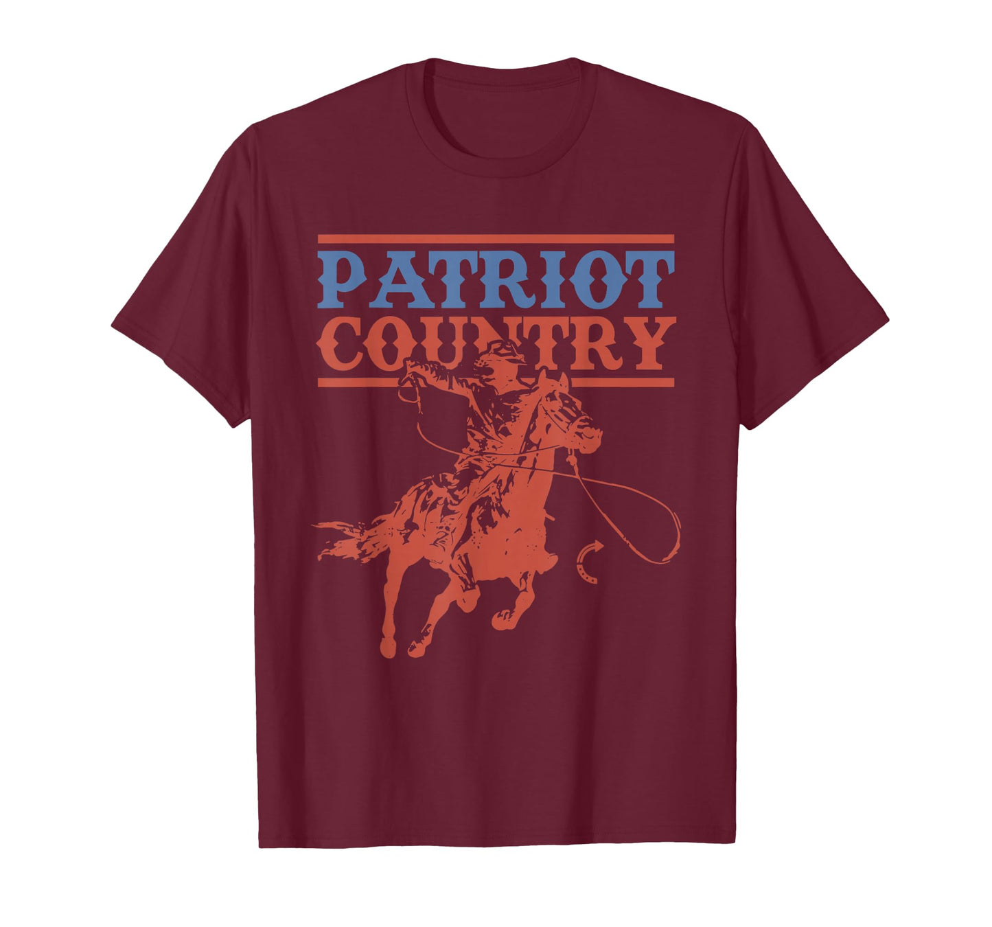 Patriot Country Funny Design T-Shirt