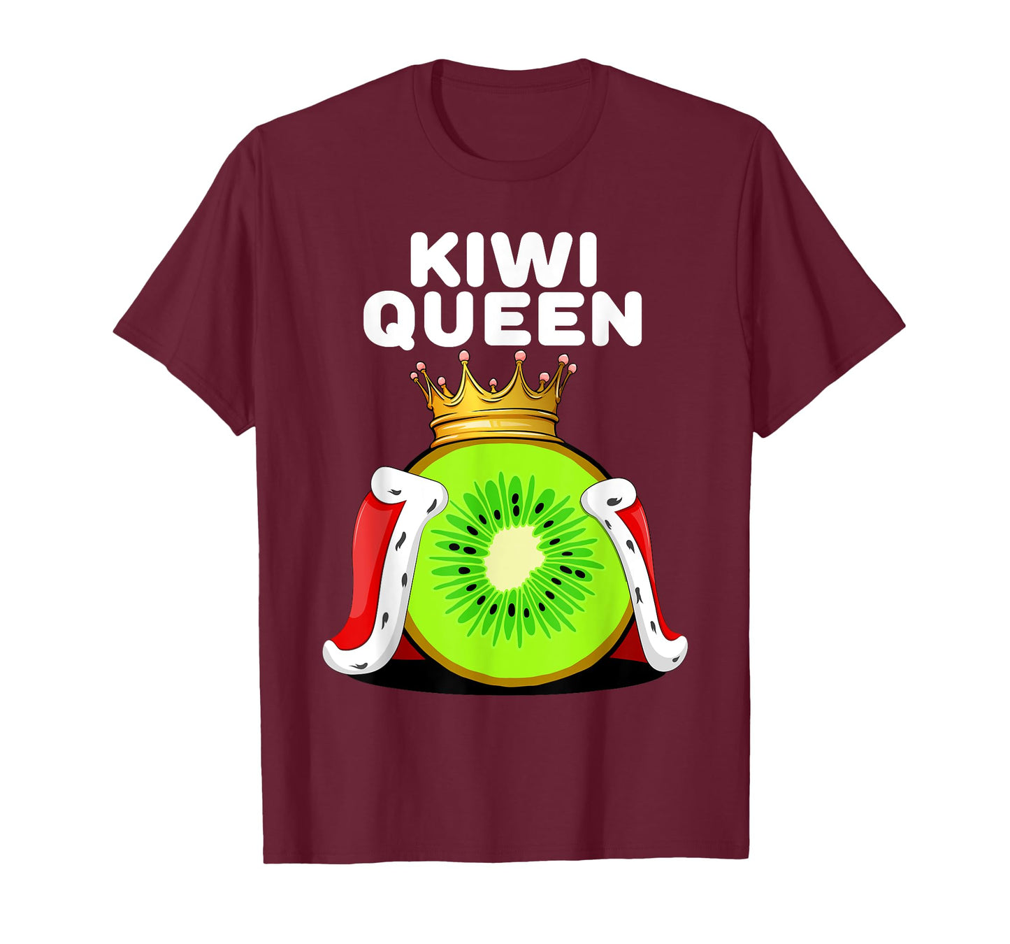 Kiwi Queen | Womens Kiwi Lover Shirt | Cute Kiwi T-Shirt