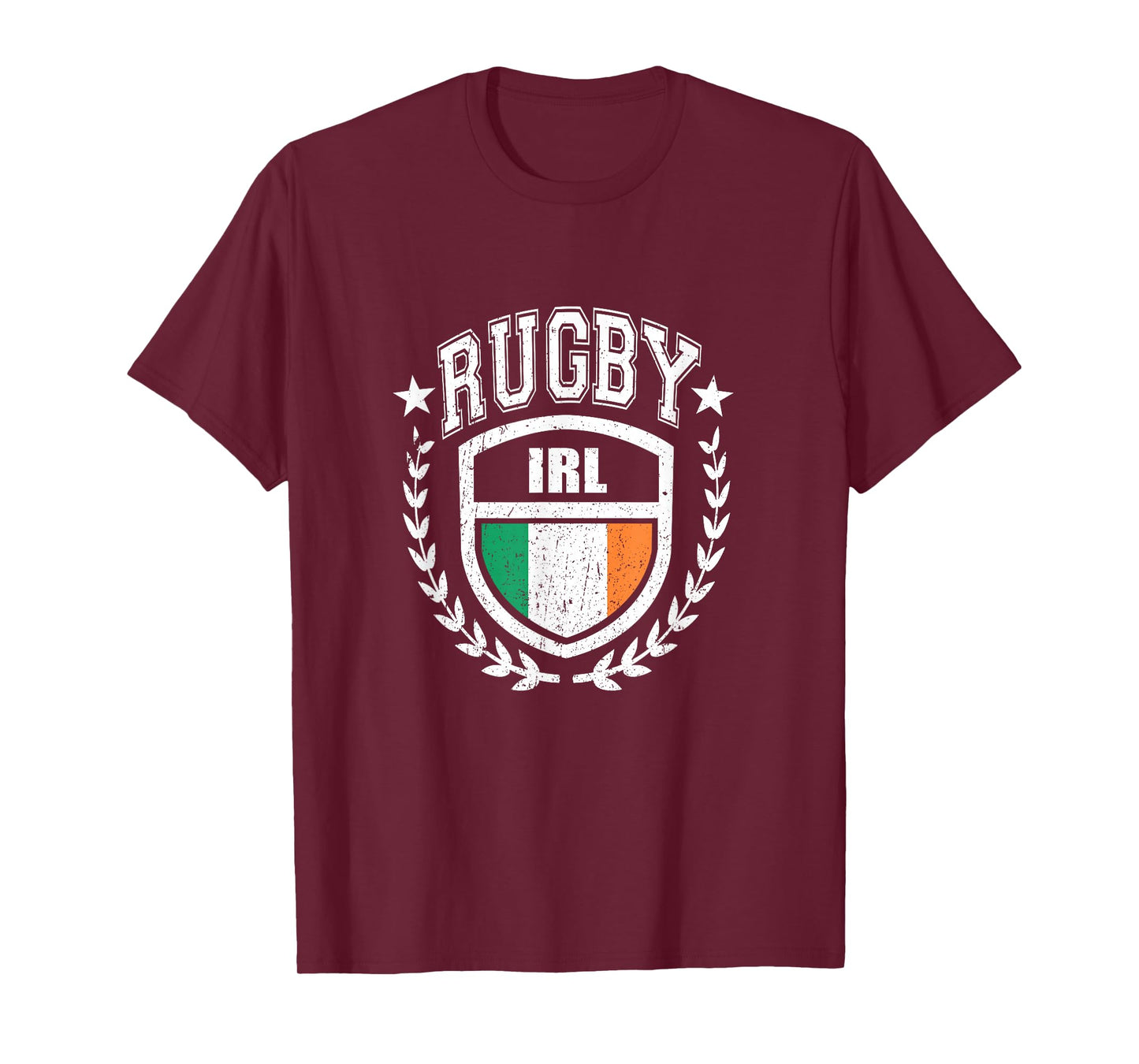 Ireland Rugby Equipment Irish Flag Vintage Sport T-Shirt