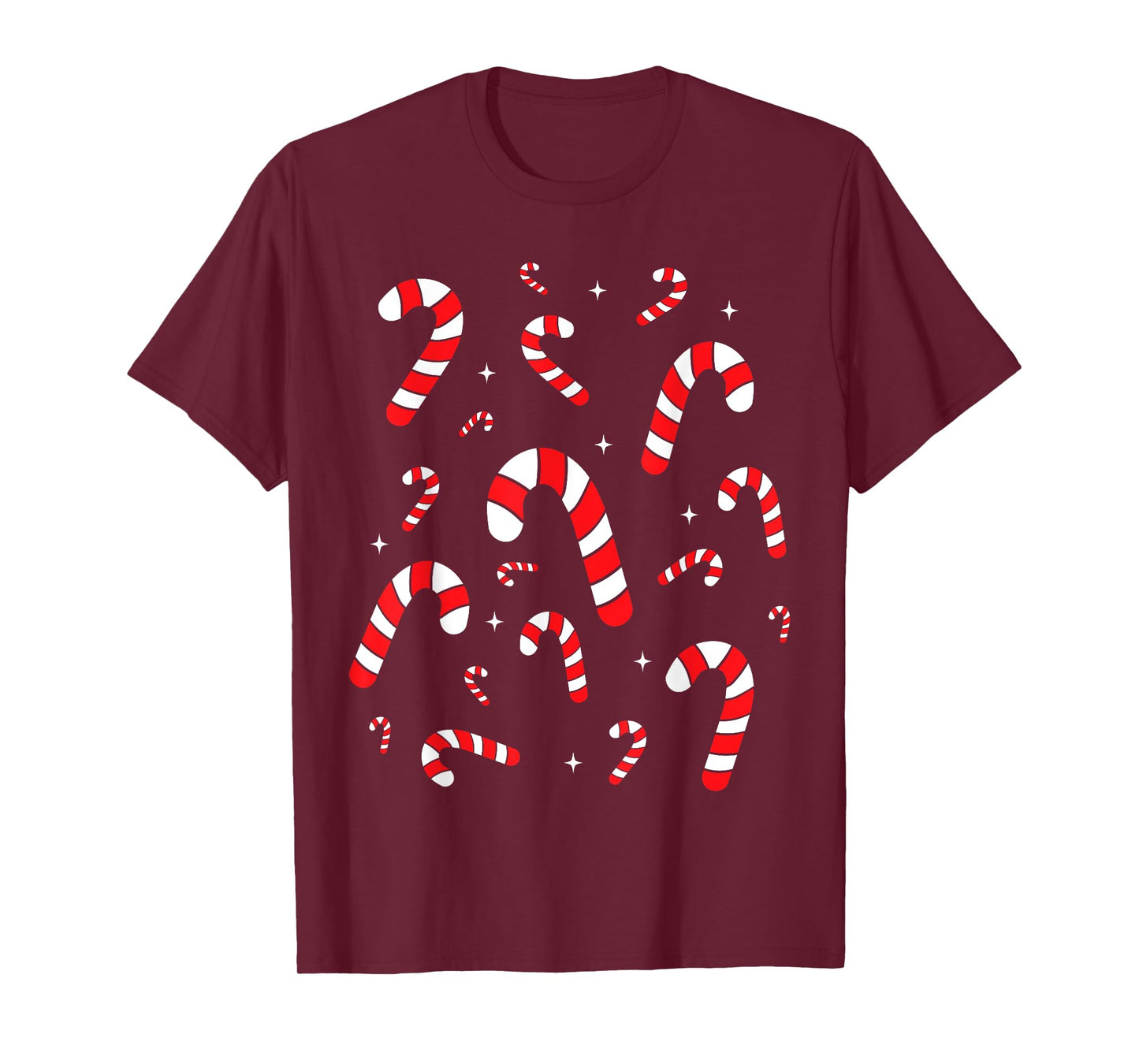 Christmas candy canes for kids and family xmas T-Shirt