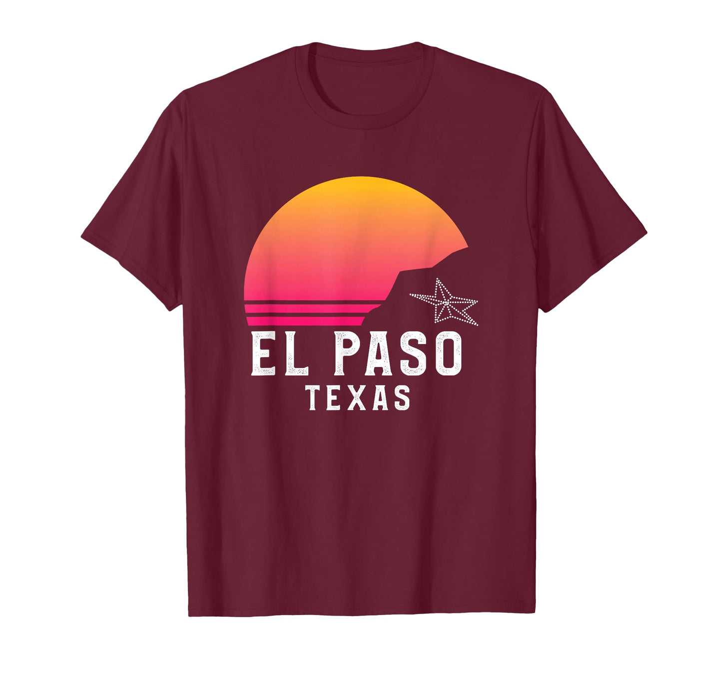 El Paso TX mountains sunset desert 915 Texas tshirt T-Shirt
