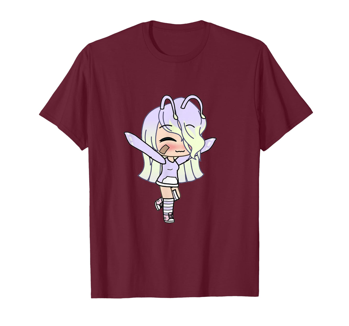 Love Gacha Figure Cute Girl in Purple T-Shirt