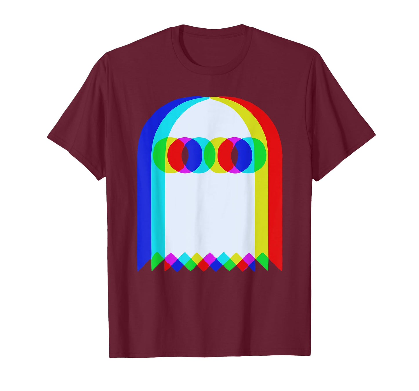 Ghost Trippy Vaporwave Halloween Techno Rave EDM DJ Music T-Shirt