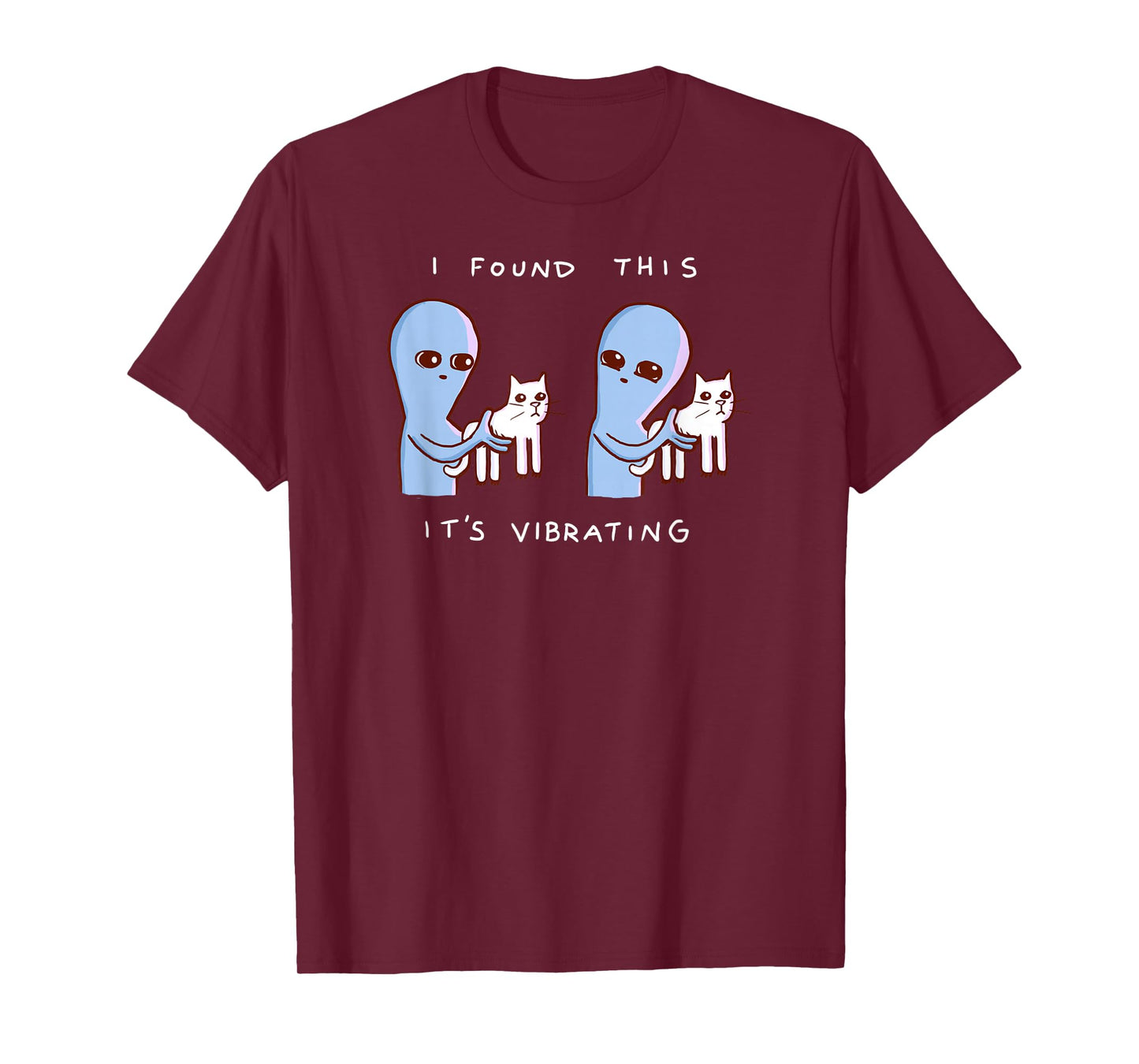 Threadless Nathan W. Pyle It's Vibrating Graphic T-Shirt
