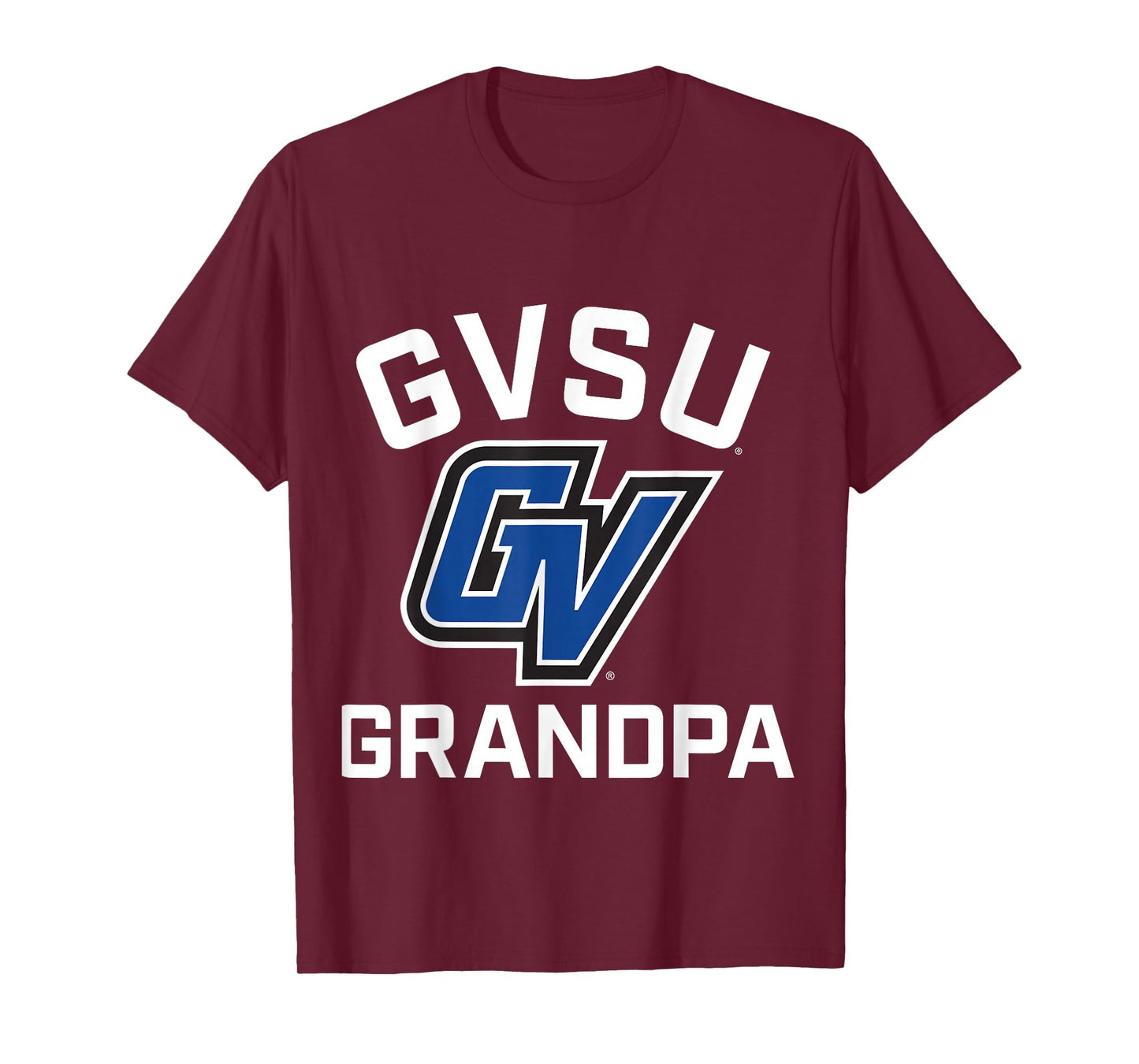Grand Valley State University GVSU Lakers Arched Grandpa T-Shirt