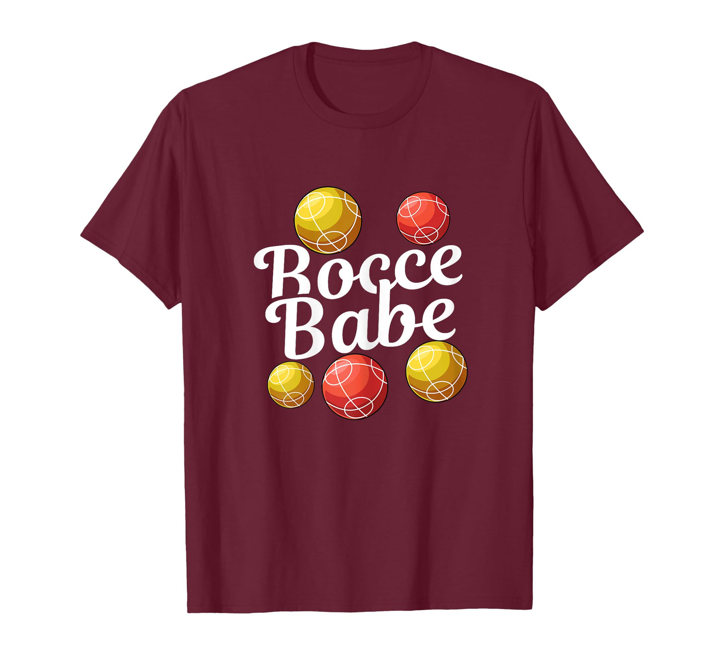 Bocce Ball Gift - Fun Yard Game - Bocce Babe T-Shirt