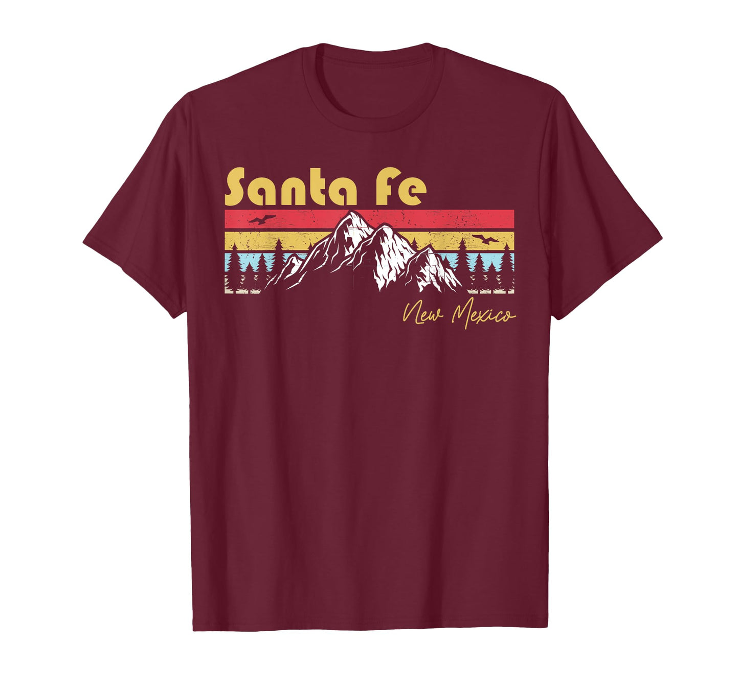 Santa Fe New Mexico Roots Hometown Vintage Home State Pride T-Shirt