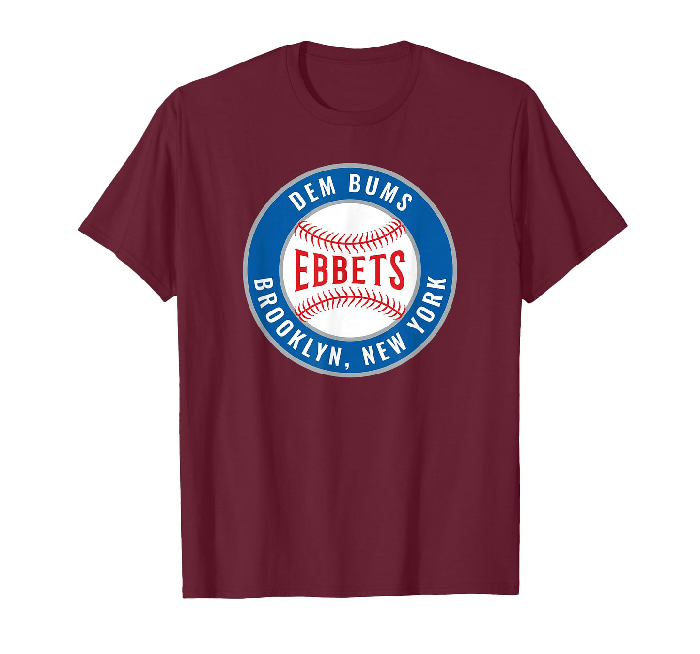 Retro Baseball Apparel Ebbets Field Brooklyn New York T-Shirt