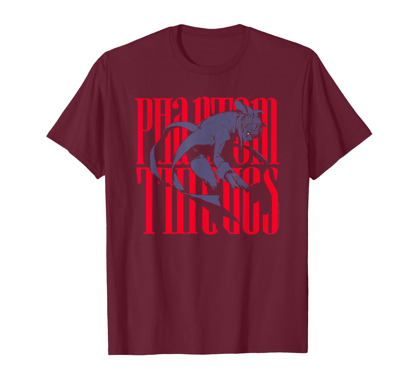 Persona 5 Joker Silhouette Phantom Thieves Logo RPG Game T-Shirt
