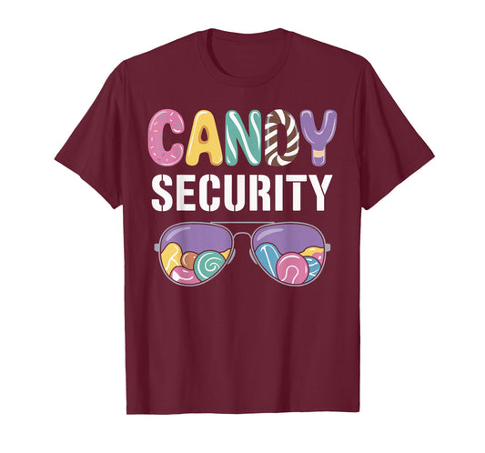 Candy Security Sunglasses Party Costume T-Shirt