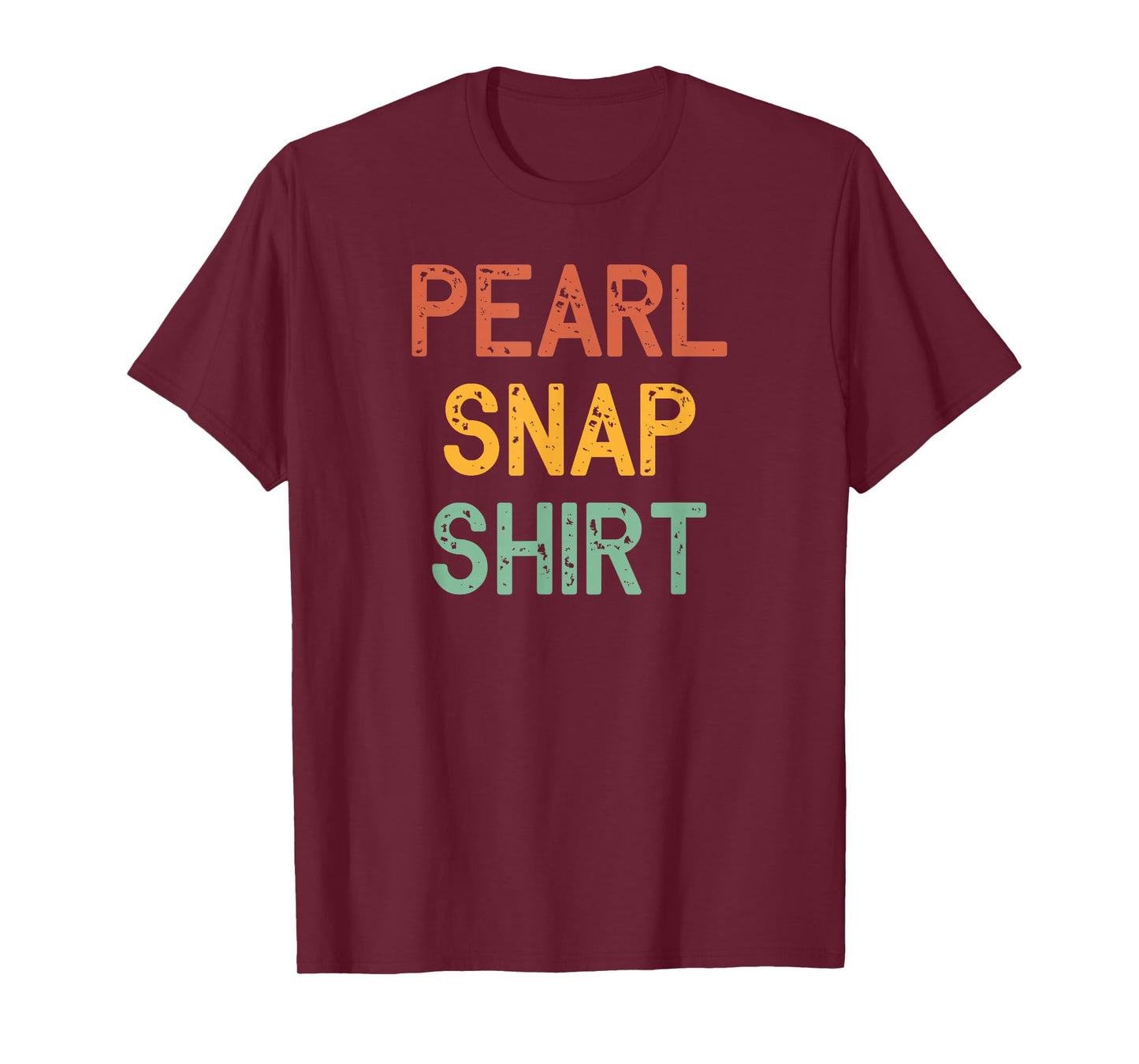 Texas Cowboy and Western Style for Rodeo Lovers a Pearl Snap T-Shirt