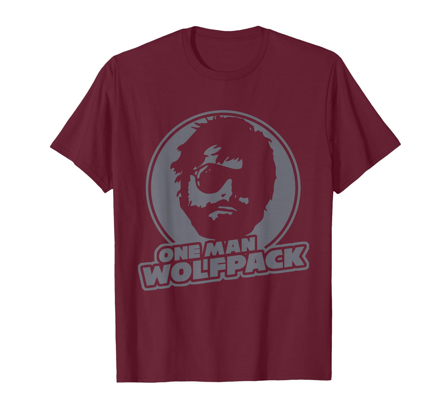 One Man Wolf Pack T-Shirt | Lifetime Wolf Pack Member T-Shirt