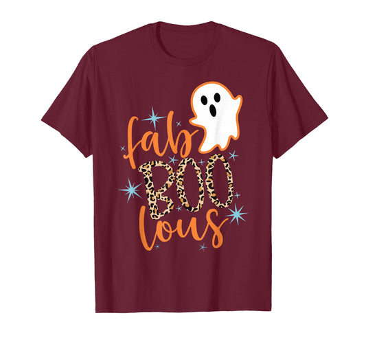 Fab Boo Lous Fabulous Halloween Costumes 90s Retro T-Shirt