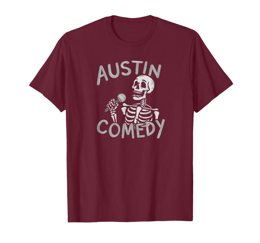Austin Comedy Enthusiast Comedian Funny retro 70s vintage T-Shirt