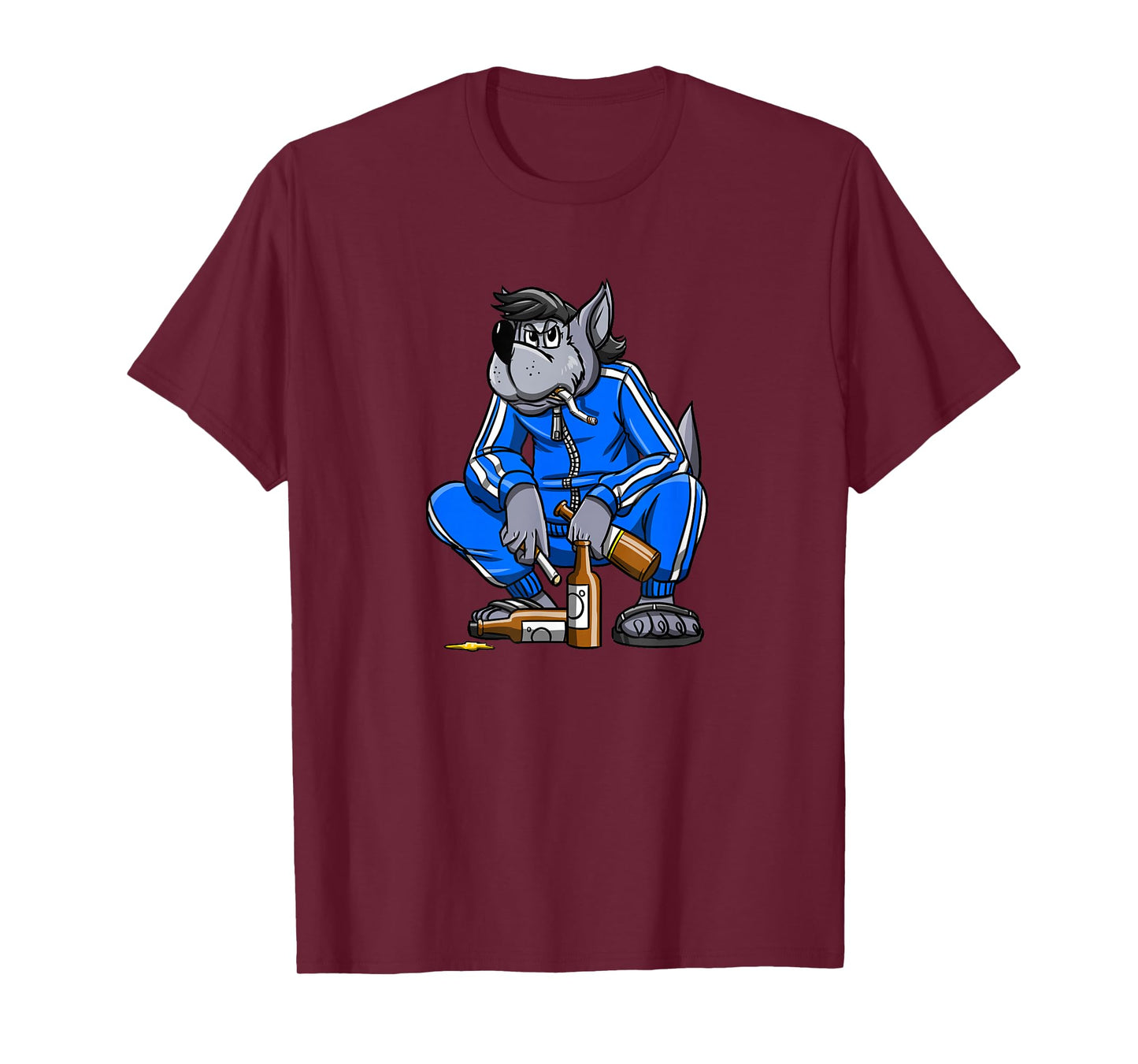 Russian Gopnik Russian Squat Nu Pogodi Wolf Russian T-Shirt