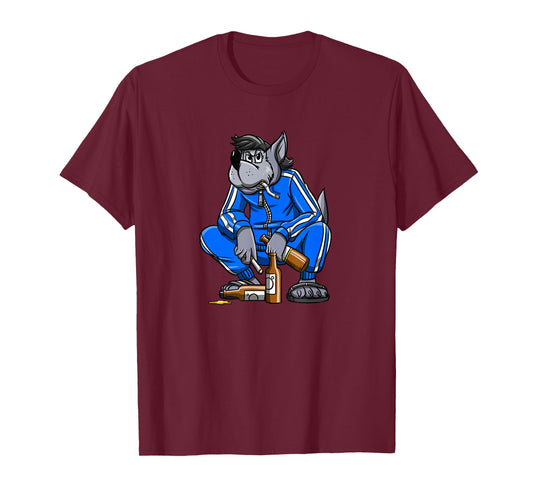 Russian Gopnik Russian Squat Nu Pogodi Wolf Russian T-Shirt