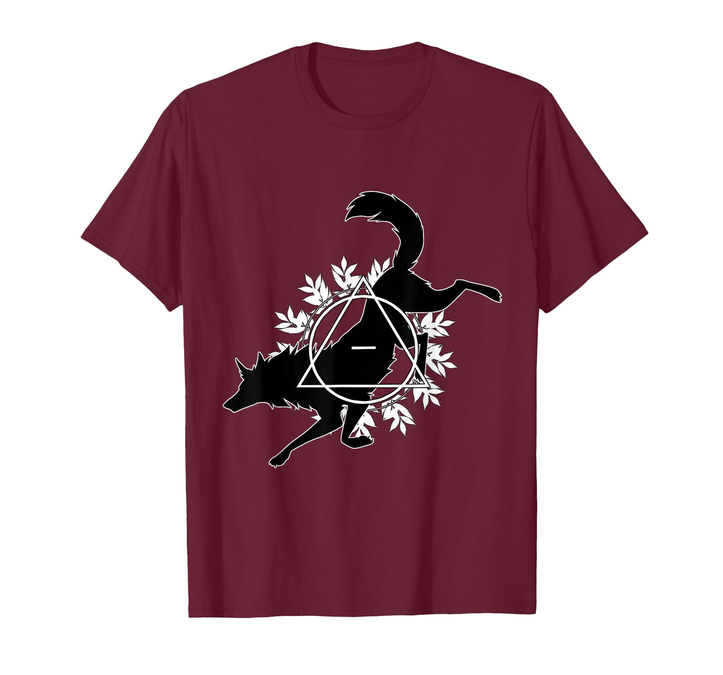 wingedwolf94 Therian Theta Delta Wolf Dog T-Shirt, Small