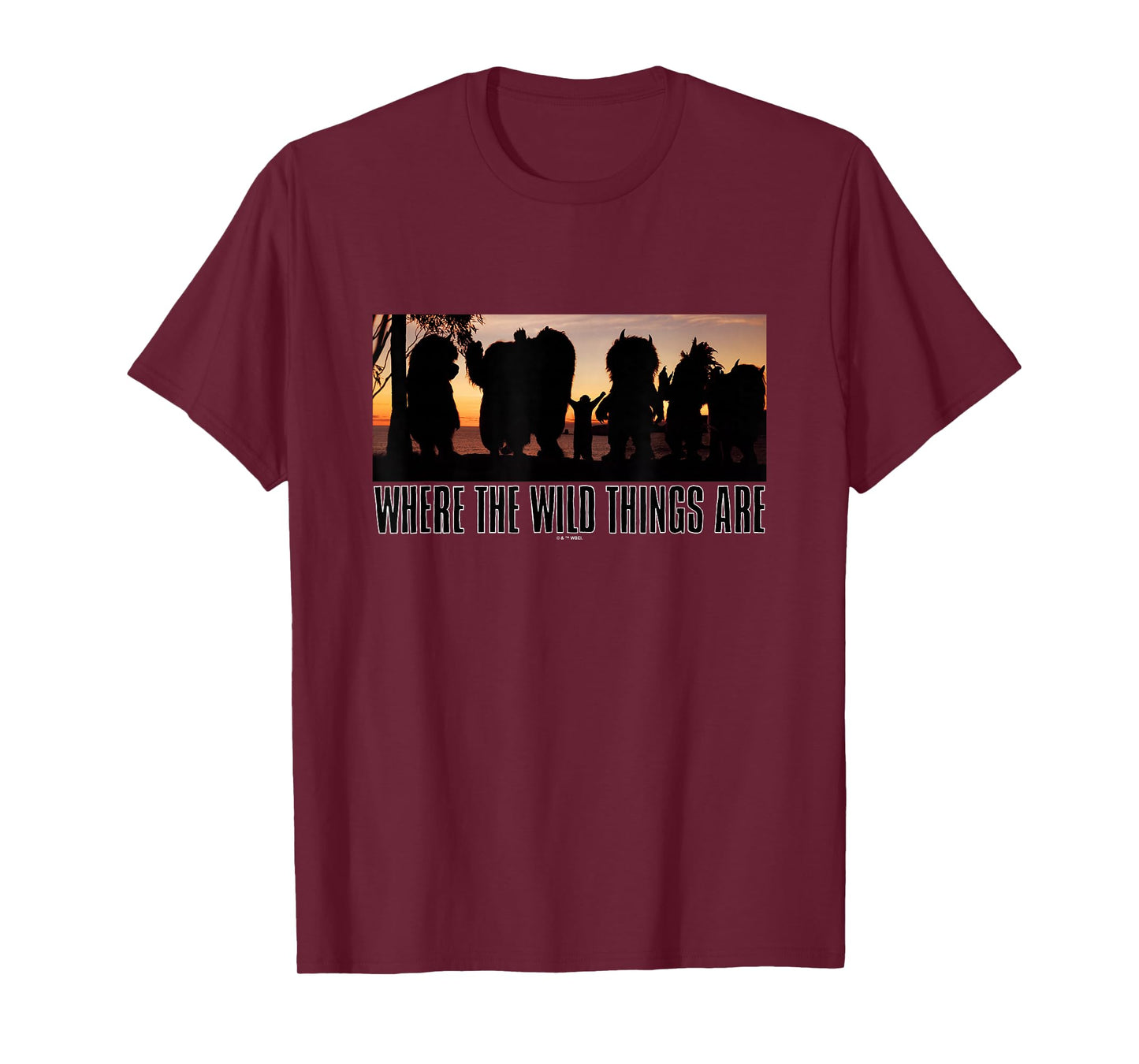 Where The Wild Things Are Max & Monsters Under Sunset T-Shirt