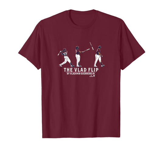 Vladimir Guerrero Jr. - The Vlad Flip - Toronto Baseball T-Shirt