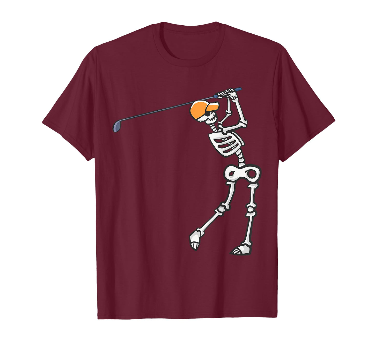 Halloween Golfer Skeleton | Funny Golfing Gift T-Shirt