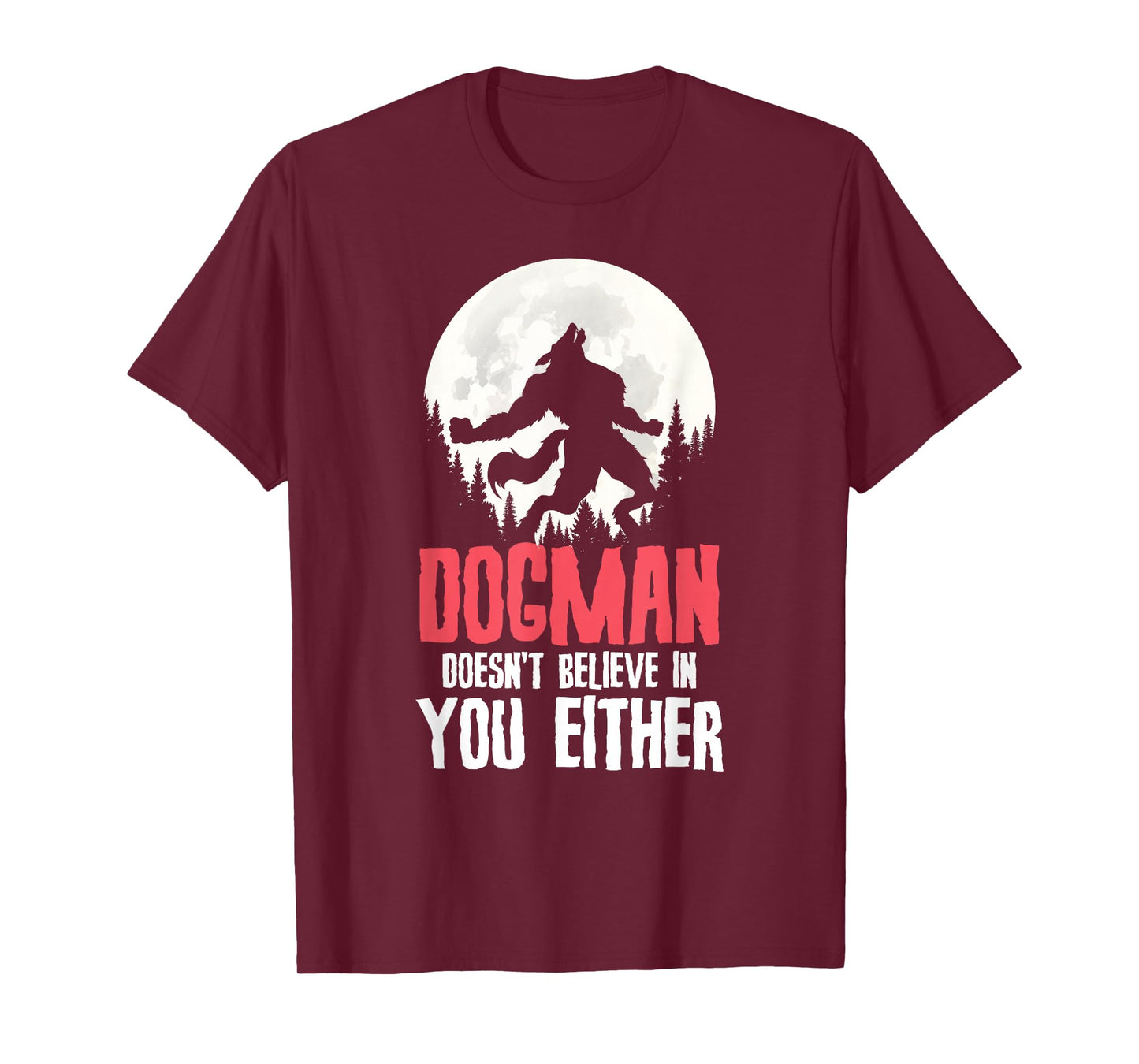 Cryptid Michigan Dogman Werewolf Monster Encounters T-Shirt