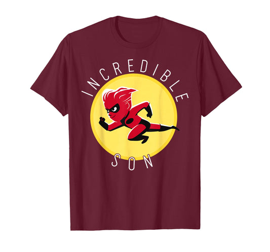 Disney Pixar The Incredibles Dash Parr Retro Incredible Son T-Shirt