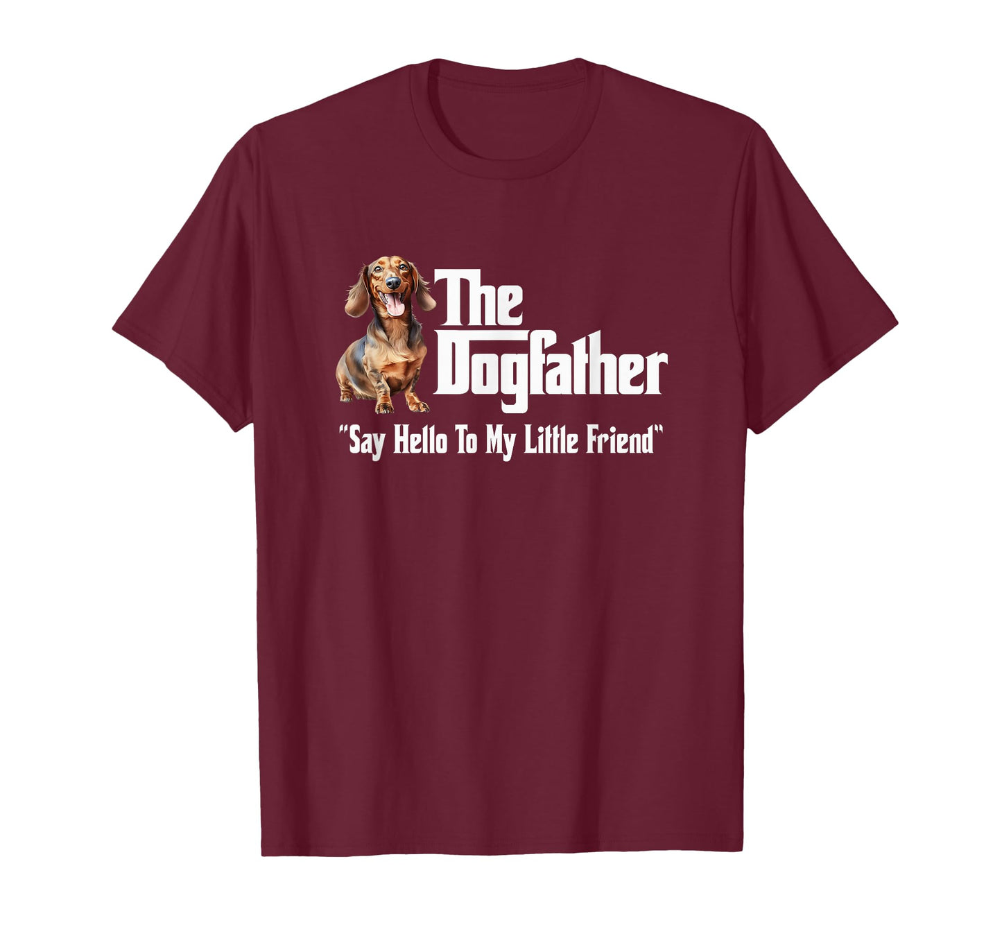 The Dachshund Dogfather T-Shirt