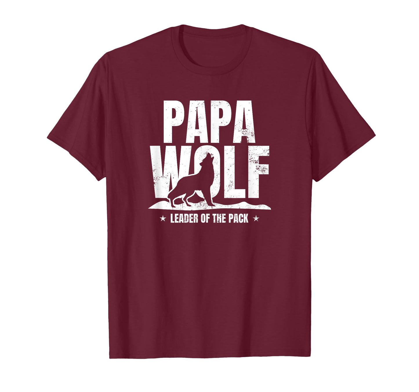 Papa Wolf Design | Leader Of The Pack Gift T-Shirt