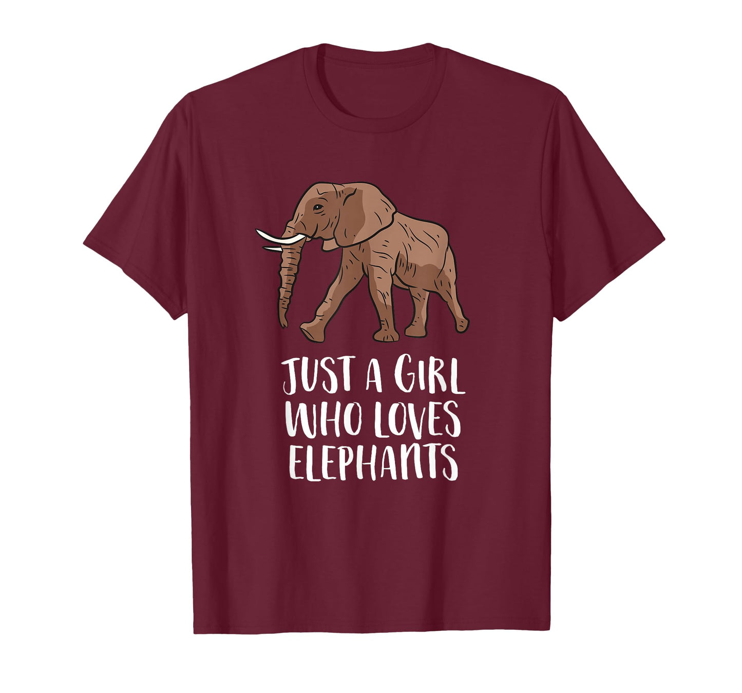 Just a Girl Who Loves Elephants T-Shirt