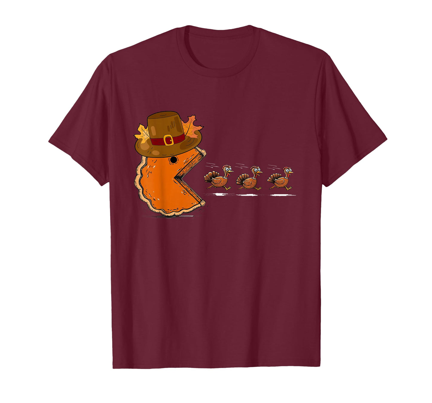 Thanksgiving Video Game Eating Turkey Gamer Men Women Kids T-Shirt